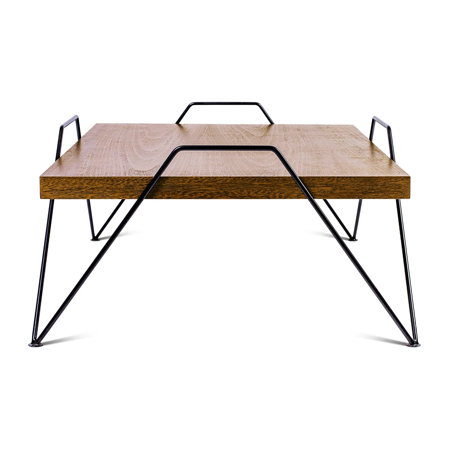 Mesa de centro Grampo em madeira