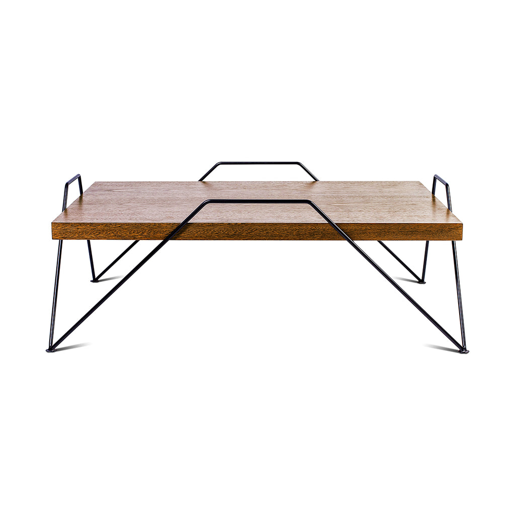 Mesa de centro Grampo em madeira